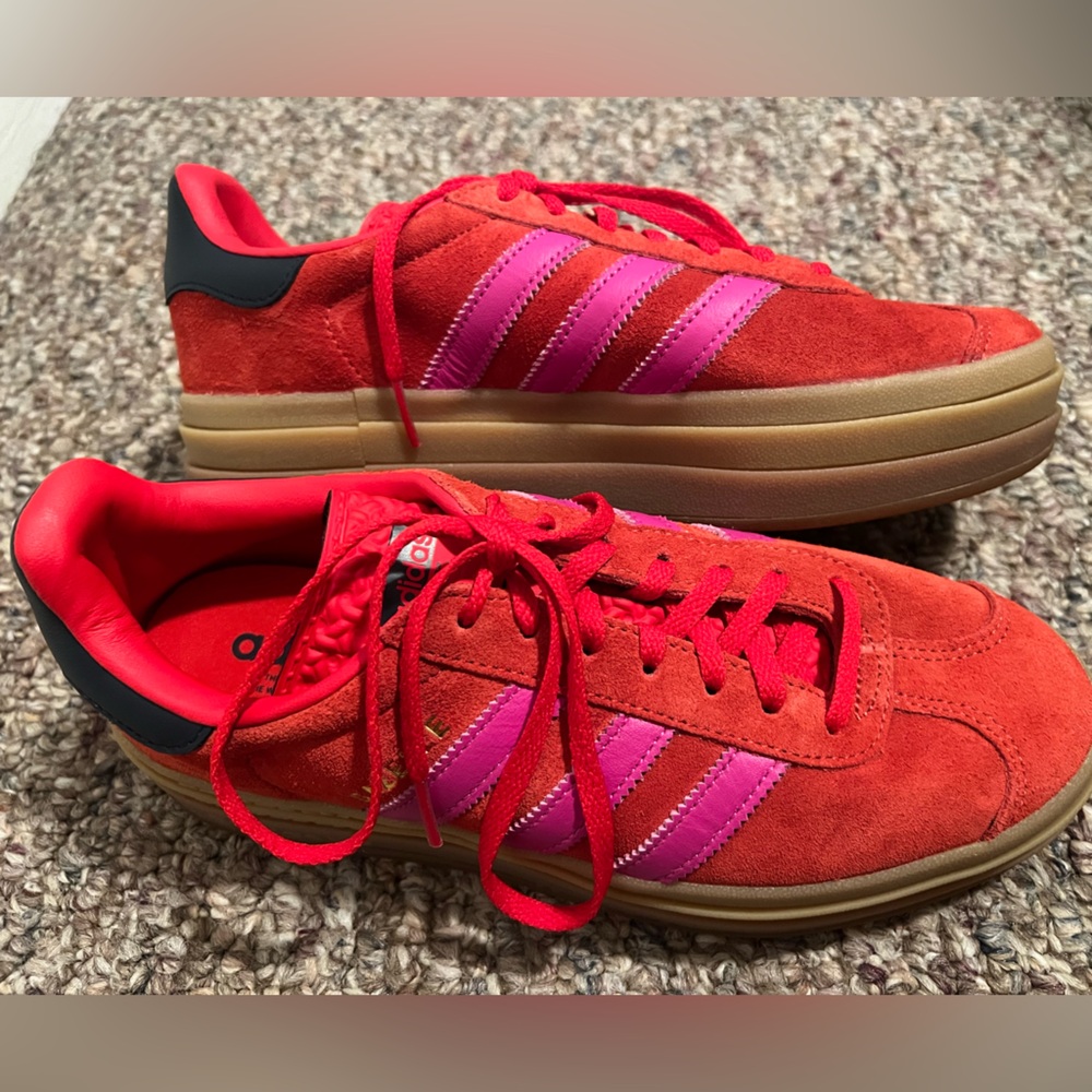 Adidas Gazelle Women’s Platform Sneakers View 4